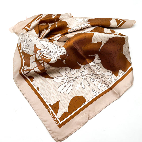 COCCINELLE FOULARD SETA FANTASIA