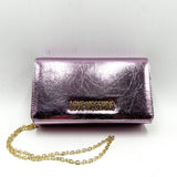 Love Moschino borsa pochette con portatessere interno