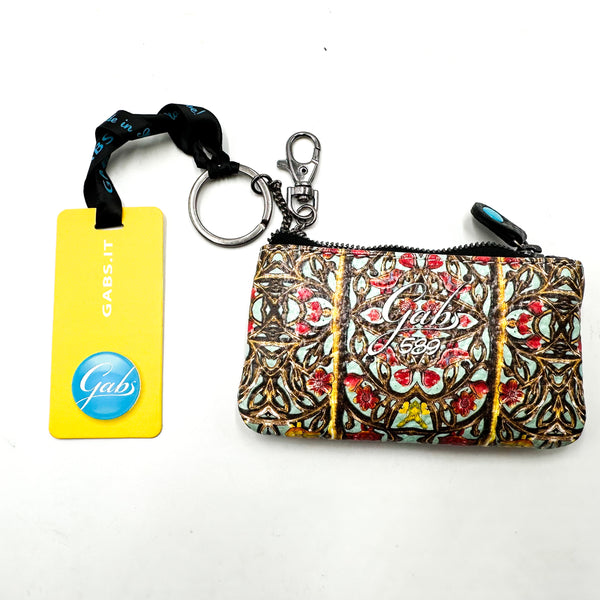 Gabs Portachiavi Gkeyholder stampa trip pelle+bull black 589 inferiata liberty