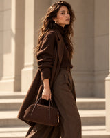 Roberta Gandolfi borsa in camoscio con tracolla