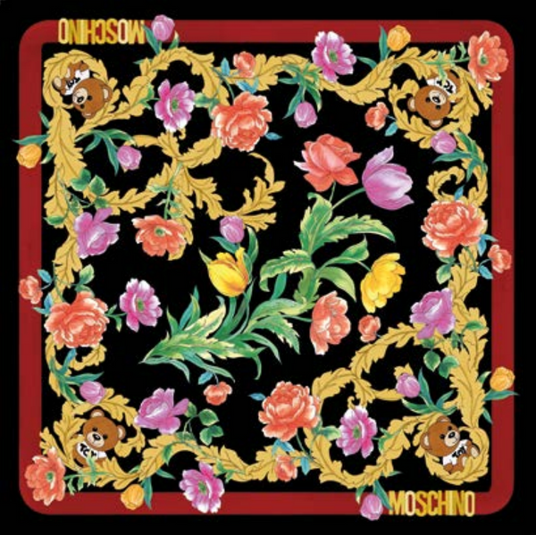 Moschino foulard seta