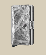 Secrid Miniwallet STYLE CRUNCH SILVER