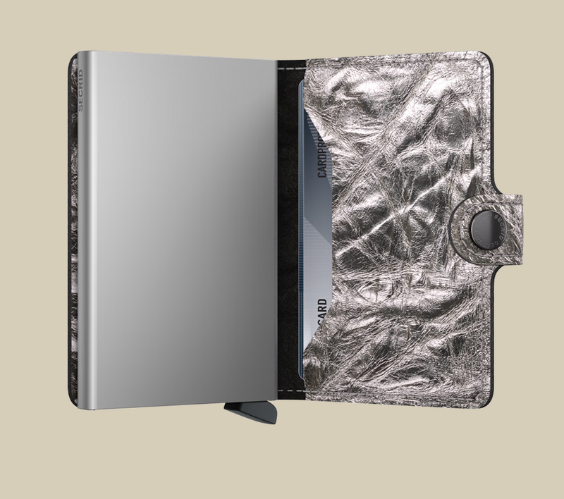 Secrid Miniwallet STYLE CRUNCH SILVER