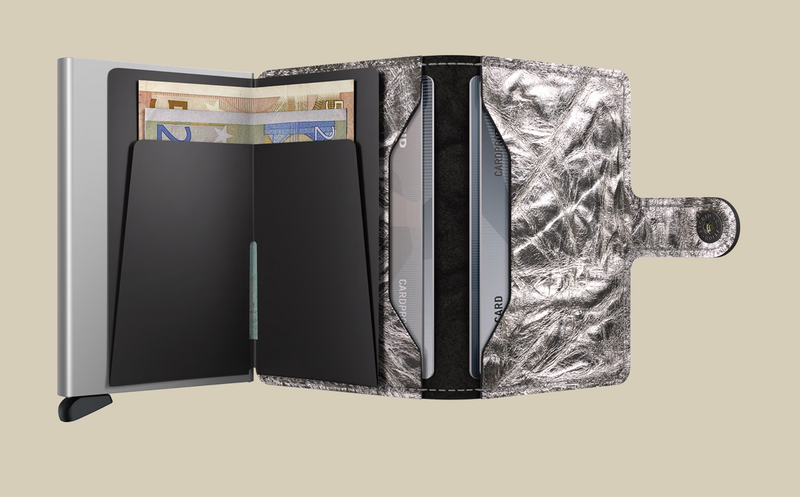 Secrid Miniwallet STYLE CRUNCH SILVER