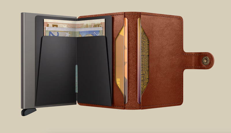 Secrid Miniwallet TEXano saddle