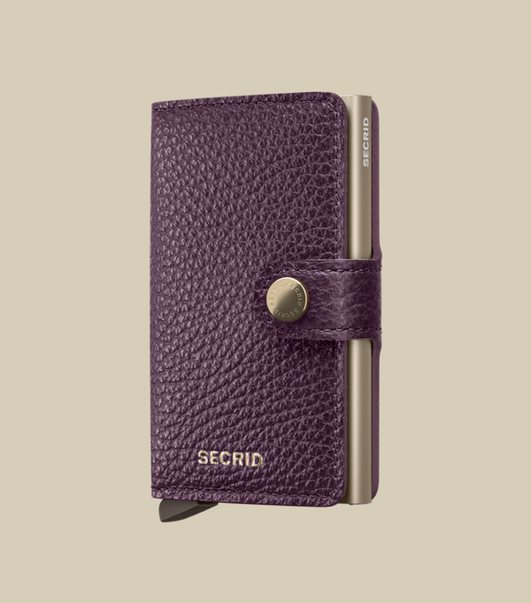 Secrid miniwallet pebble GRAPE