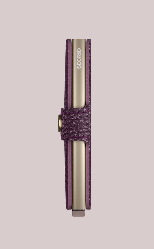 Secrid miniwallet pebble GRAPE