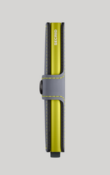 Secrid miniwallet matte truffle GREY & LIME