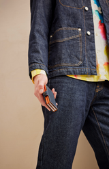 SECRID MINIWALLET DOPPIO twinwallet matte night blue-orange
