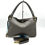 GABS borsa pelle G14 edgy + medium plus vitello + vela gold
