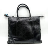 GABS borsa pelle G3 PLUS tg.m martellato lucido black