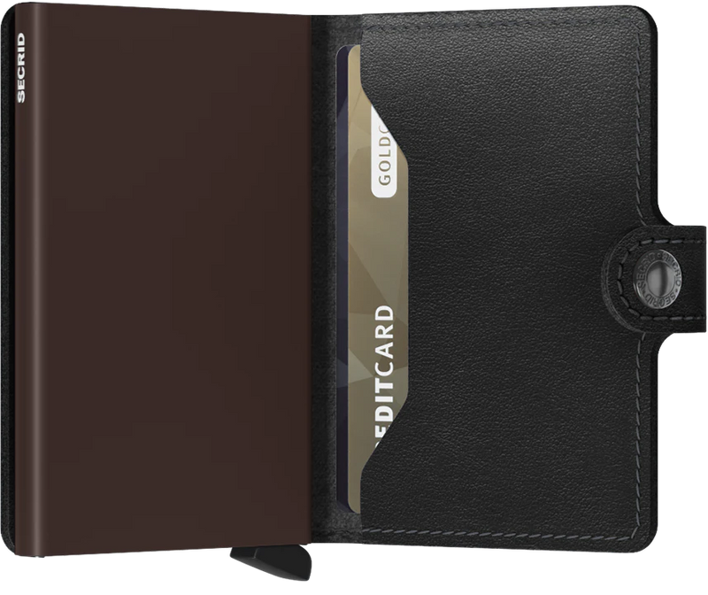 Secrid Miniwallet Original Black-Brown