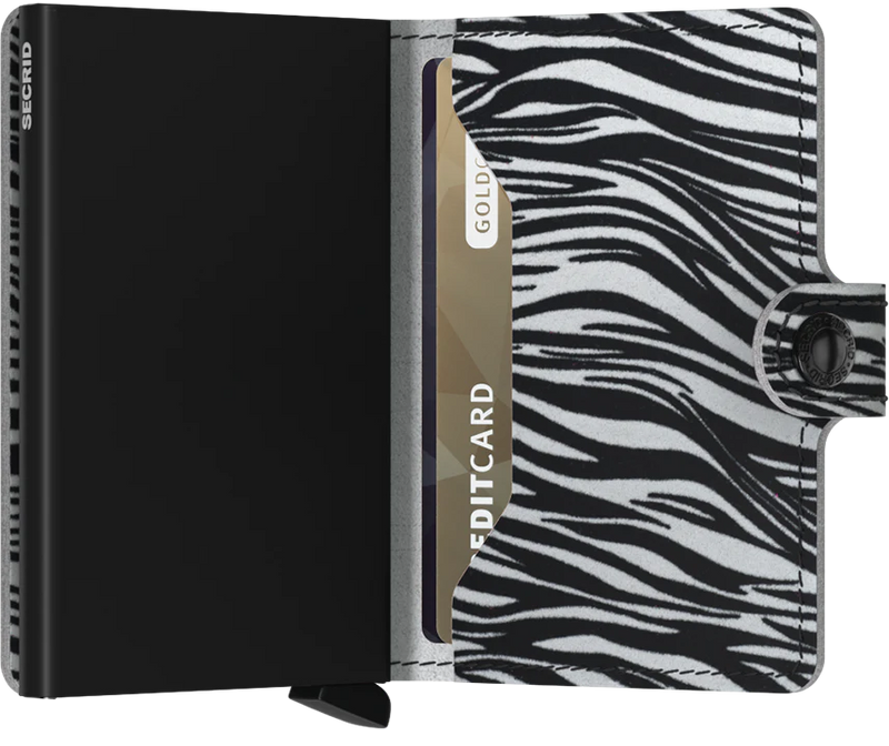 Secrid Miniwallet Style Zebra Light-Grey