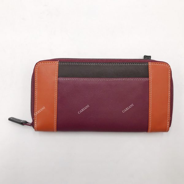Mywalit Portafoglio con zip grande multicolor