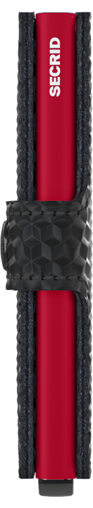 Secrid Miniwallet Cubic Black-Red