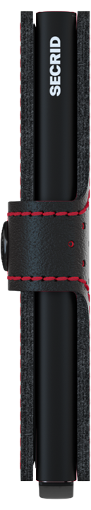 Secrid Miniwallet Perforated Black-Red